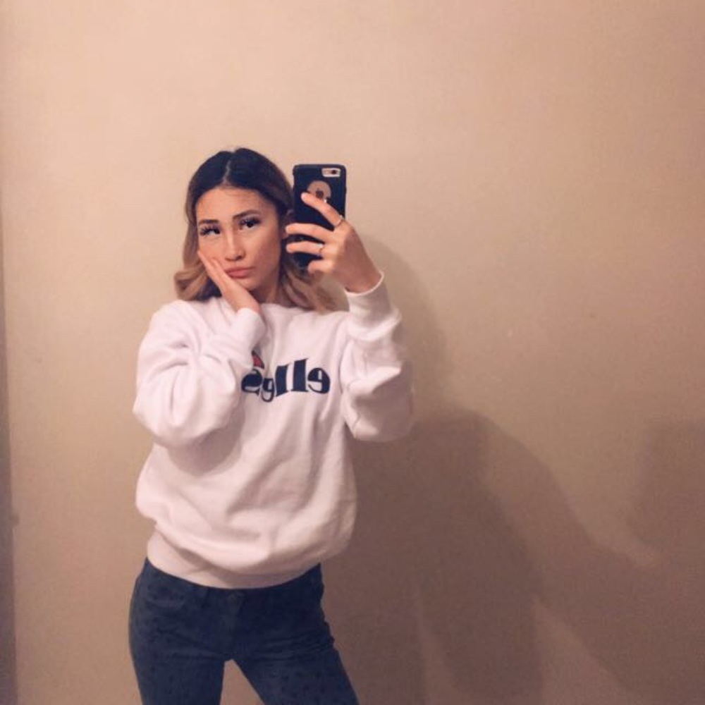 Cute floral jeans